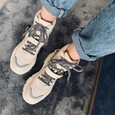 프라다 블록 스니커즈 F0711 초크 화이트