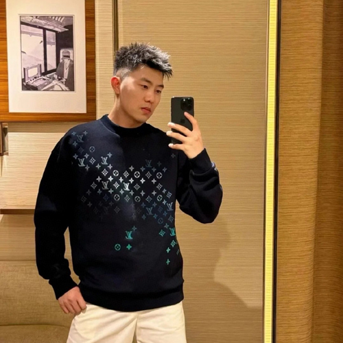 루이비통 남여공용 맨투맨 M10418 블랙