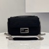 펜디 미디 패브릭 바게트 체인백 8BR793-6