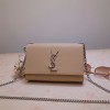 입생로랑 스몰 케이스 체인 사첼백 469390 베이지