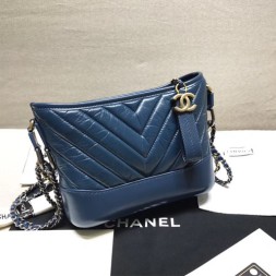 샤넬 가브리엘 스몰 호보 백 A91810 네이비