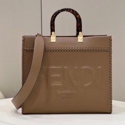 펜디 선샤인 미디엄 쇼퍼백 8BH386 카키