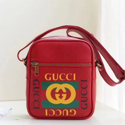 구찌 프린트 메신저 백 ‎523591 레드