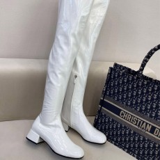 프라다 신상 롱부츠 F0786 유광 화이트