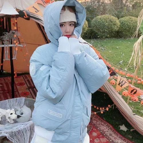 캐나다구스 남여공용 패딩 645045 하늘색