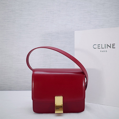 셀린느 클래식 미니 164183 민자 레드