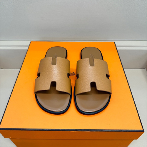 에르메스 남성용 신상 슬리퍼 H35052 브라운