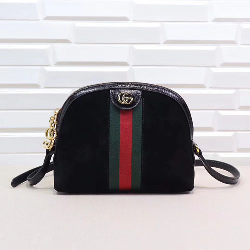구찌 GG수프림 숄더백 499621 블랙