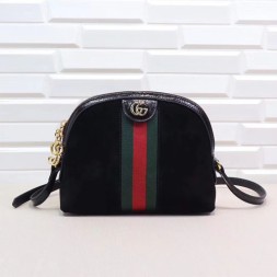 구찌 GG수프림 숄더백 499621 블랙