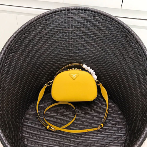 프라다 사피아노 크로스백 1BH123 옐로우
