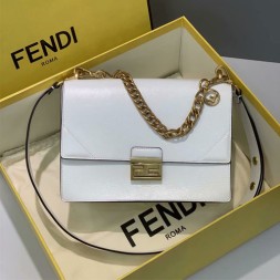 펜디 캔유 미듐 숄더백 8BT313 화이트