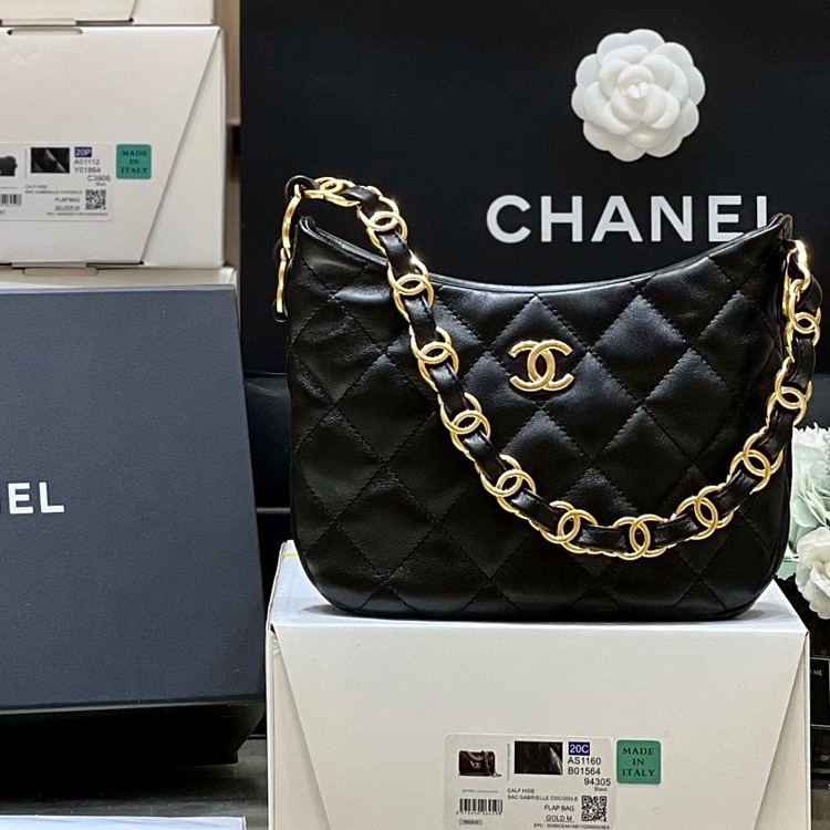 샤넬 22K  호보 핸드백 AS3562