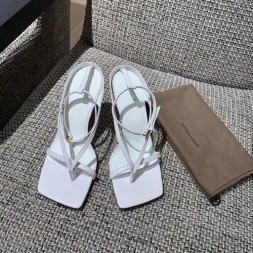 보테가 여성용 신상 힐 475182 화이트