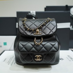 샤넬 22 듀마 백팩 AS2908 블랙