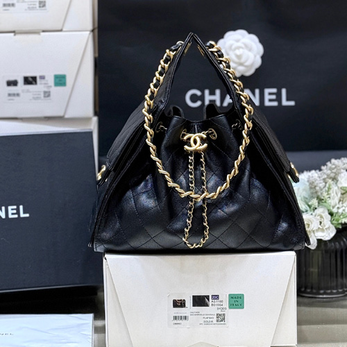 샤넬 25백 스몰 숄더백 AS5293 캐비어 블랙