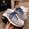 샤넬 메시 트레이너 스니커즈 G34763 블루
