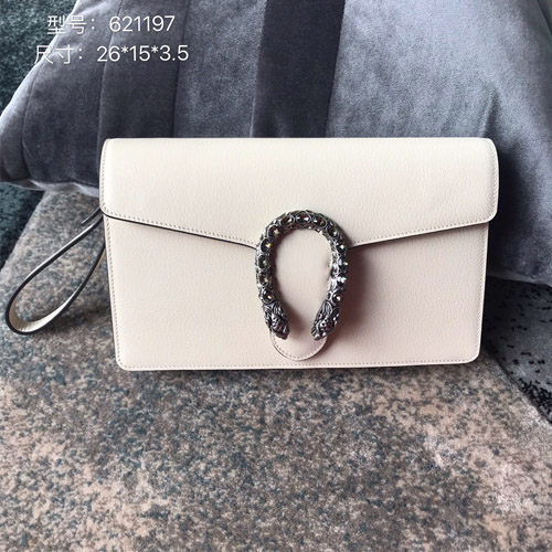 구찌 디오니셔스 클러치백 621197 화이트