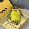 펜디 몬트레조 미니 버킷백 8BS029 레몬색