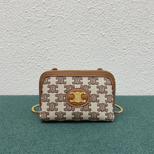 셀린느 트리오페 미니 체인 숄더백 100382-3