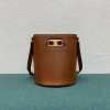 셀린느 메일론 트리오페 버킷백 193043 브라운