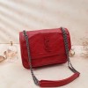 입생로랑 니키 스몰 체인 숄더백 533037 레드