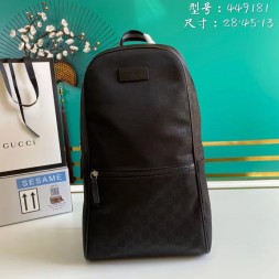 구찌 남성용 나일론 백팩 449181 블랙