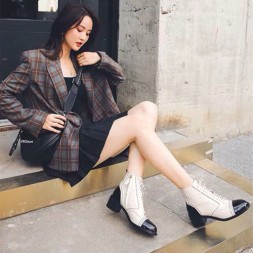 샤넬 신상 쇼트부츠 G34087