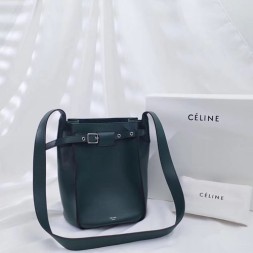 셀린느 빅백 버킷백 183343 청록색