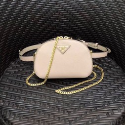 프라다 사피아노 벨트 크로스백 1BL023 베이지