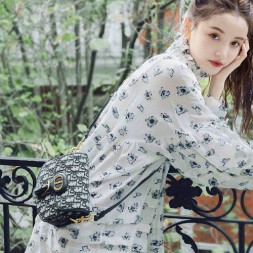 디올 DIOR BOBBY 스몰 백 M9317 네이비