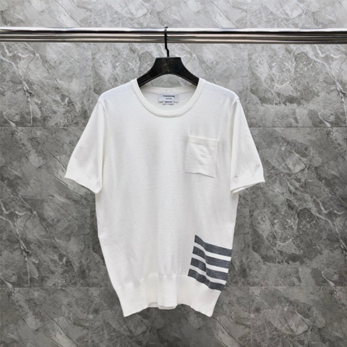 톰브라운 남여공용 반팔티 TB8716 화이트