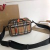 버버리 빈티지 체크 가죽 크로스바디 백 40743481