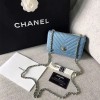 샤넬 신상 체인 미니 플랩백 A78015 민트