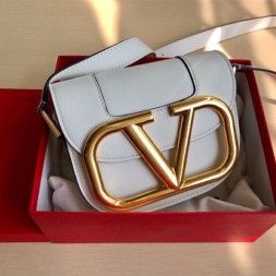 발렌티노 스몰  SUPERVEE 크로스 바디백 TW0B0G45 화이트