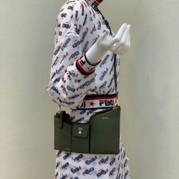 펜디 3 포켓 미니 백 8BS025 그린