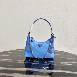 프라다  나일론 호보백  1NE204 블루