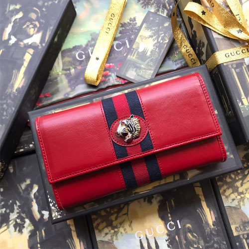 구찌 라자 컨티넨탈 지갑 573789 레드