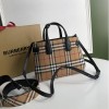버버리 스몰 체크무늬 배너 토트백 40784801