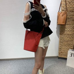 로에베 게이트 버킷백 291914 레드