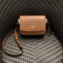 프라다 사피아노 크로스백 1BD249 브라운