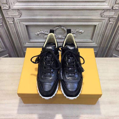 토즈 여성용 신상 스니커즈 B999 블랙