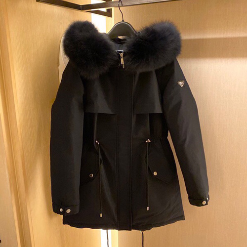 프라다 여성용 패딩 3A455 블랙