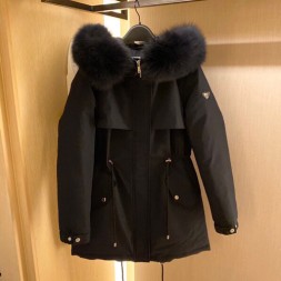 프라다 여성용 패딩 3A455 블랙