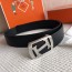 에르메스  신상  벨트  XTY190 블랙 은장