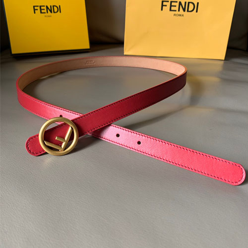 펜디 여성용 신상 벨트 FD2214   레드