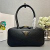 프라다 미디엄 가죽 토트 백 1BB126-1