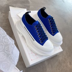 알렉산더 맥퀸 남여공용 신상 스니커즈 586412-5 블루