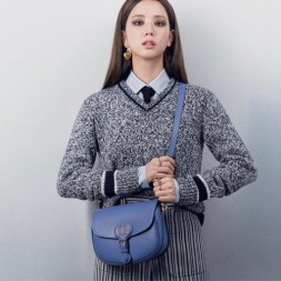 디올 가죽 DIOR BOBBY 미디엄 백 M9319 블루