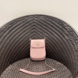 프라다 브러쉬드 가죽 미니백 1BH185-1