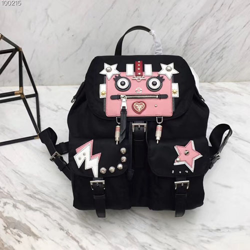 프라다 18S/S 신상 테스토 신상 백팩 1BZ811 블랙